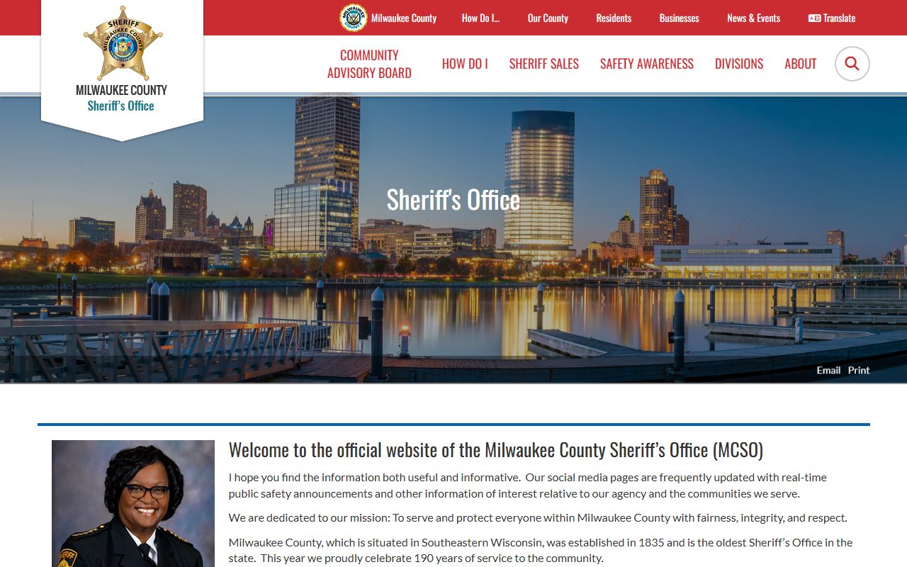 Milwaukee County Recent Bookings from the sheriff's office